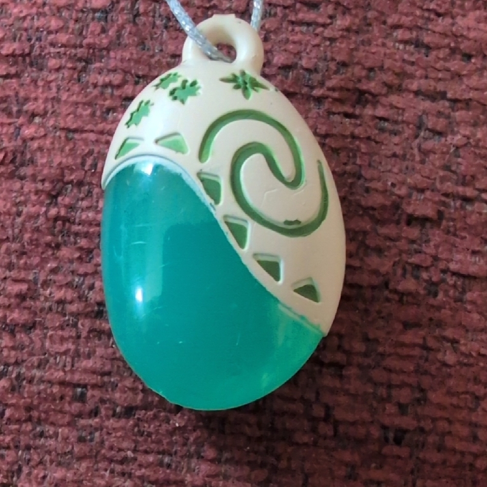 Disney Ornament MOANA Green and Cream Decorative Te Fiti Heart - Picture 6 of 6